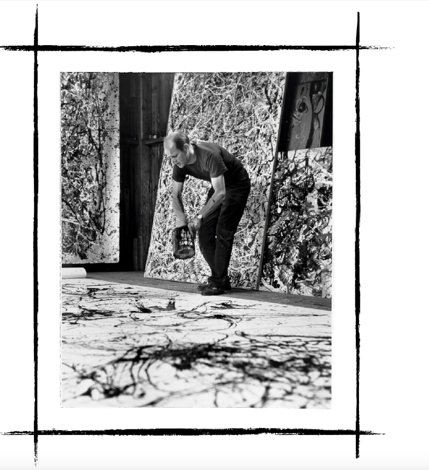 Carl Kruse Art Blog - Jackson Pollock - In action