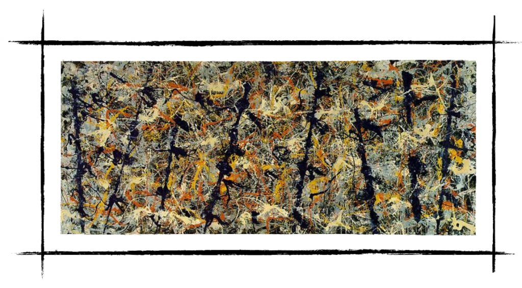 Carl Kruse Art Blog - Jackson Pollock - Blue Poles