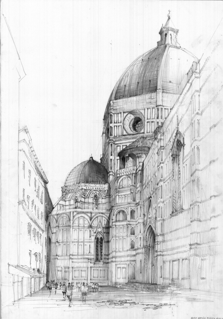 Carl Kruse Art Blog - Sketch of Dome