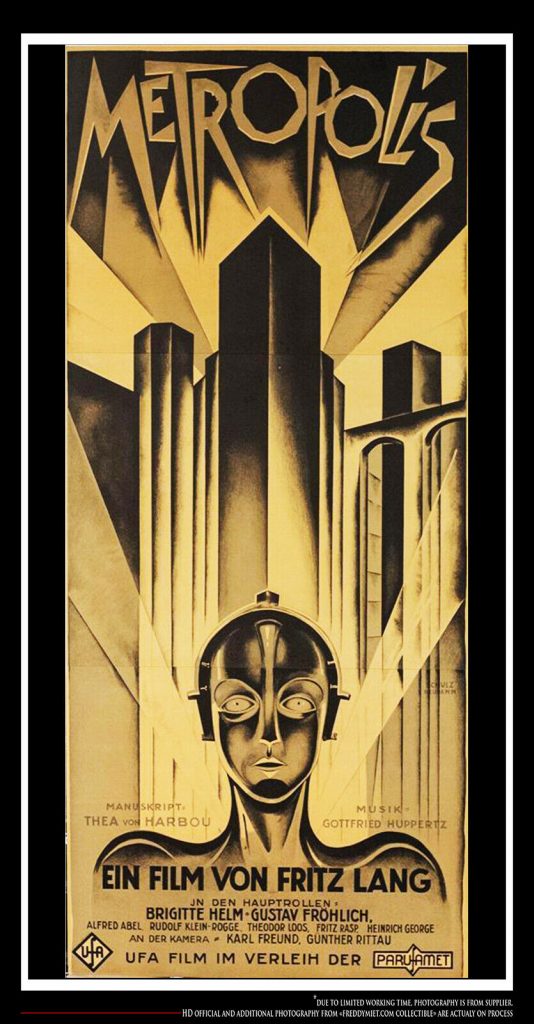 Carl Kruse Ars Lumens - Metropolis poster
